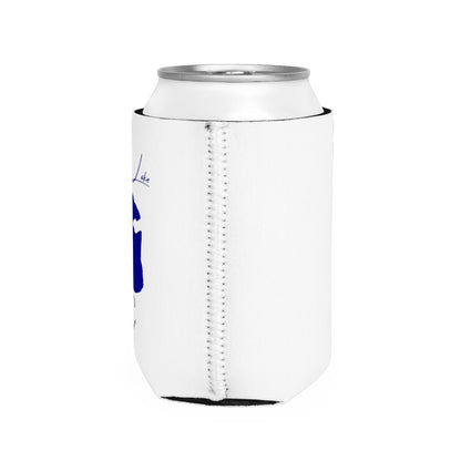 Vermont  Caspian  Lake  Can  Koozie  all  position  view  from  right  white.webp