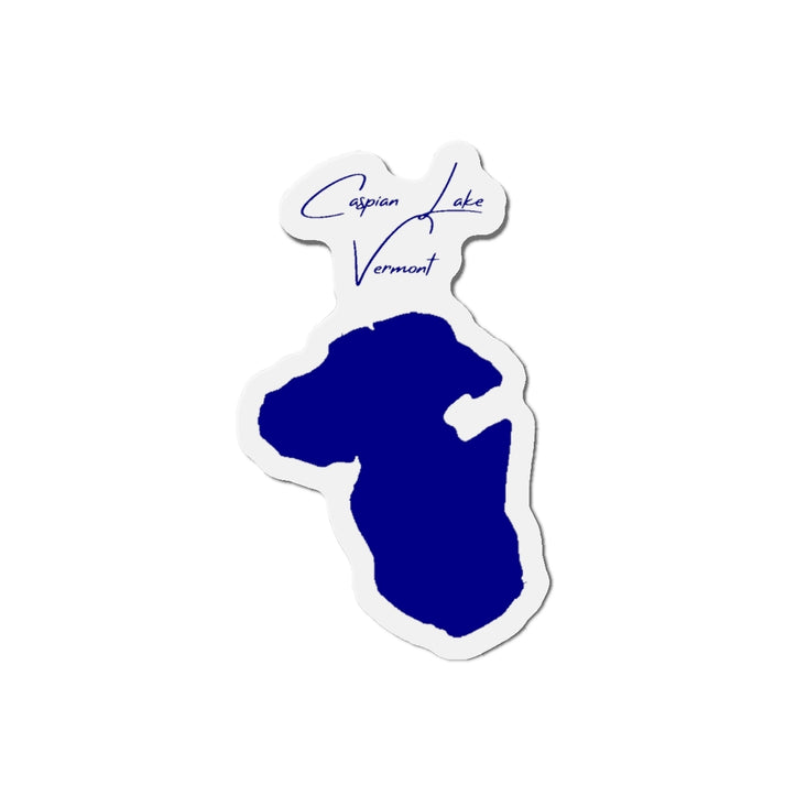 Vermont  Caspian  Lake  Die  Cut  Magnet  front  position  view  from  front  4  x  4.webp