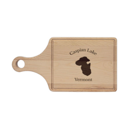 Vermont  Caspian  Lake  Engraved  Cutting  Board  front  position  view  from  front  maple.webp