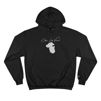 Vermont  Caspian  Lake  Hoodie  front  position  view  from  front  black.webp