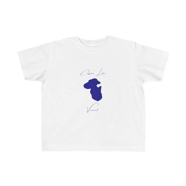 Vermont  Caspian  Lake  Toddler  T-shirt  front  position  view  from  front  white.webp