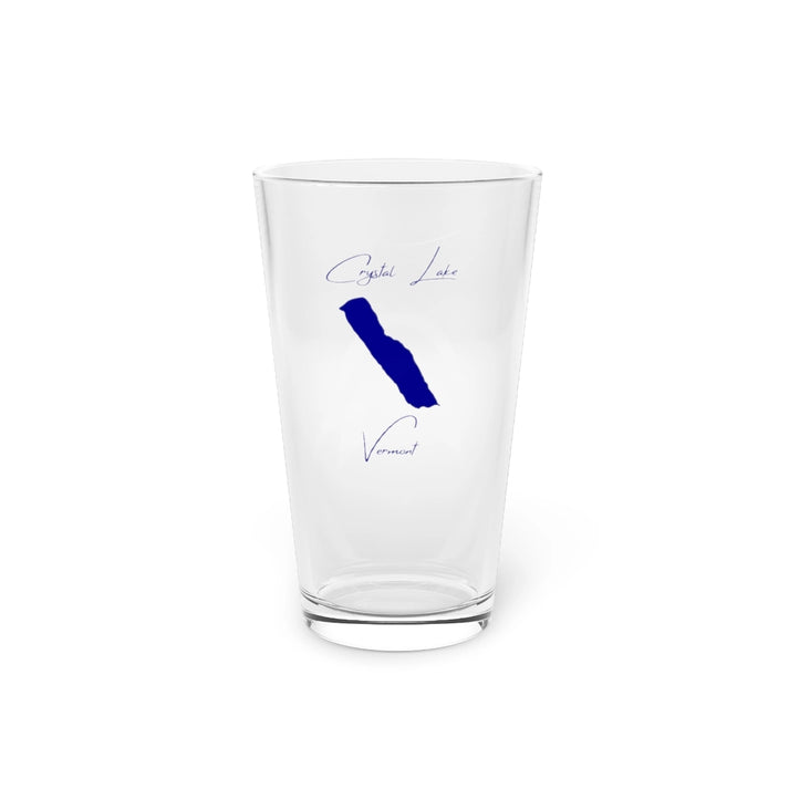 Vermont  Crystal  Lake  16oz  Pint  Glass  front  position  view  from  front  16oz.webp