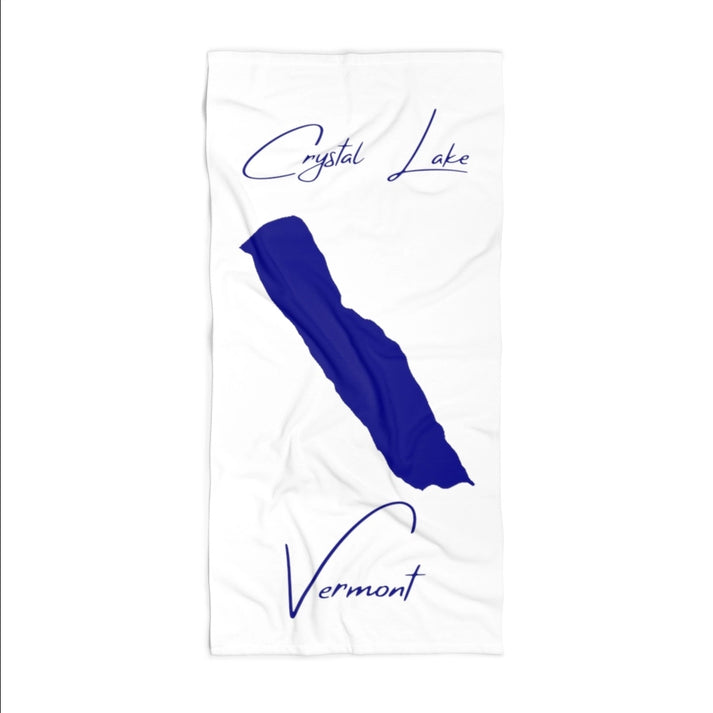 Vermont  Crystal  Lake  Beach  Towel  front  position  view  from  front  36  x  72.webp