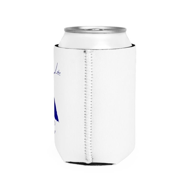 Vermont  Crystal  Lake  Can  Koozie  all  position  view  from  right  white.webp