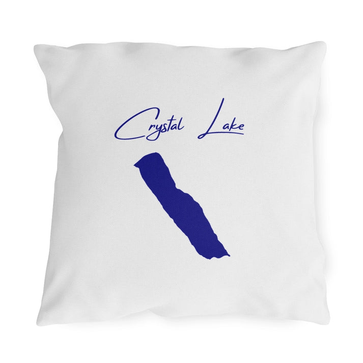 Vermont  Crystal  Lake  Outdoor  Pillow  front  position  view  from  front  18  x  18.webp