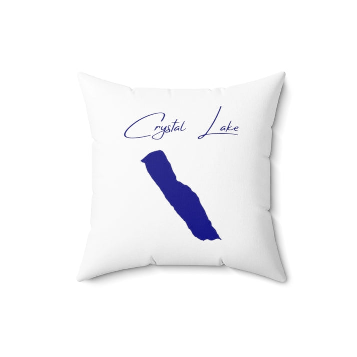 Vermont  Crystal  Lake  Pillow  front  position  view  from  back  16  x  16.webp