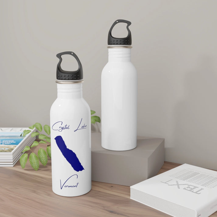 Vermont  Crystal  Lake  Water  bottle  other  position  view  from  context-2  white.webp