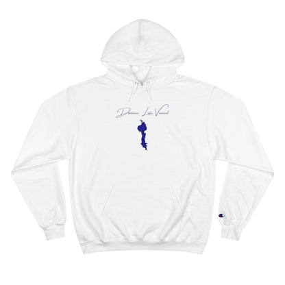 Vermont  Dunmore  Lake  Hoodie  front  position  view  from  front  white.webp