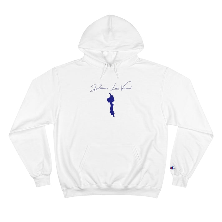 Vermont  Dunmore  Lake  Hoodie  front  position  view  from  front  white.webp