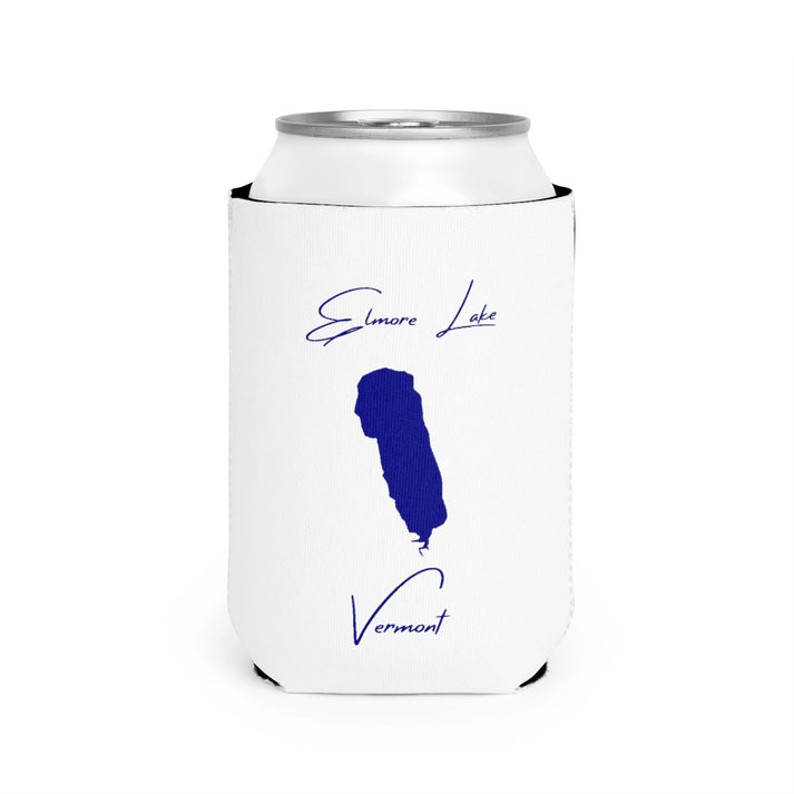 Vermont  Elmore  Lake  Can  Koozie  front  position  view  from  front-2  white.webp