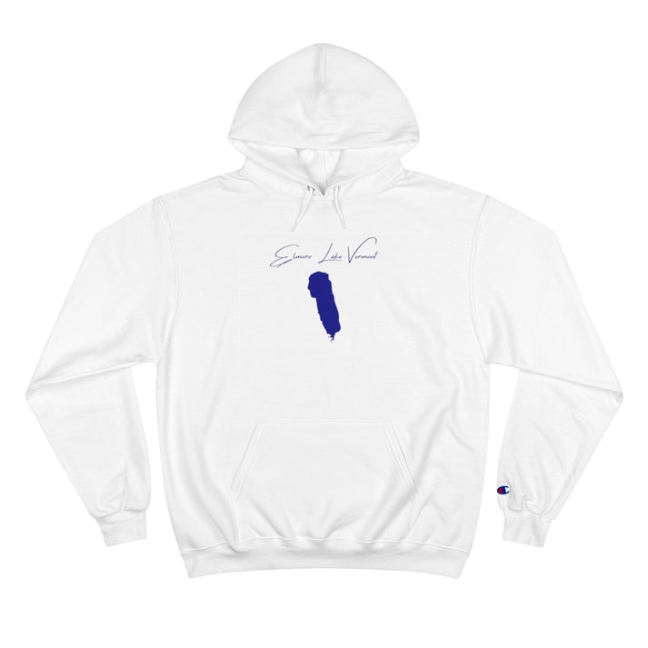 Vermont  Elmore  Lake  Hoodie  front  position  view  from  front  white.webp