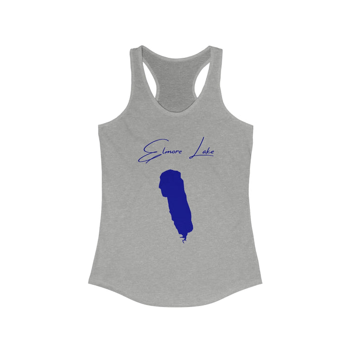 Vermont  Elmore  Lake  Racerback-Tank  front  position  view  from  front  heather  grey.webp
