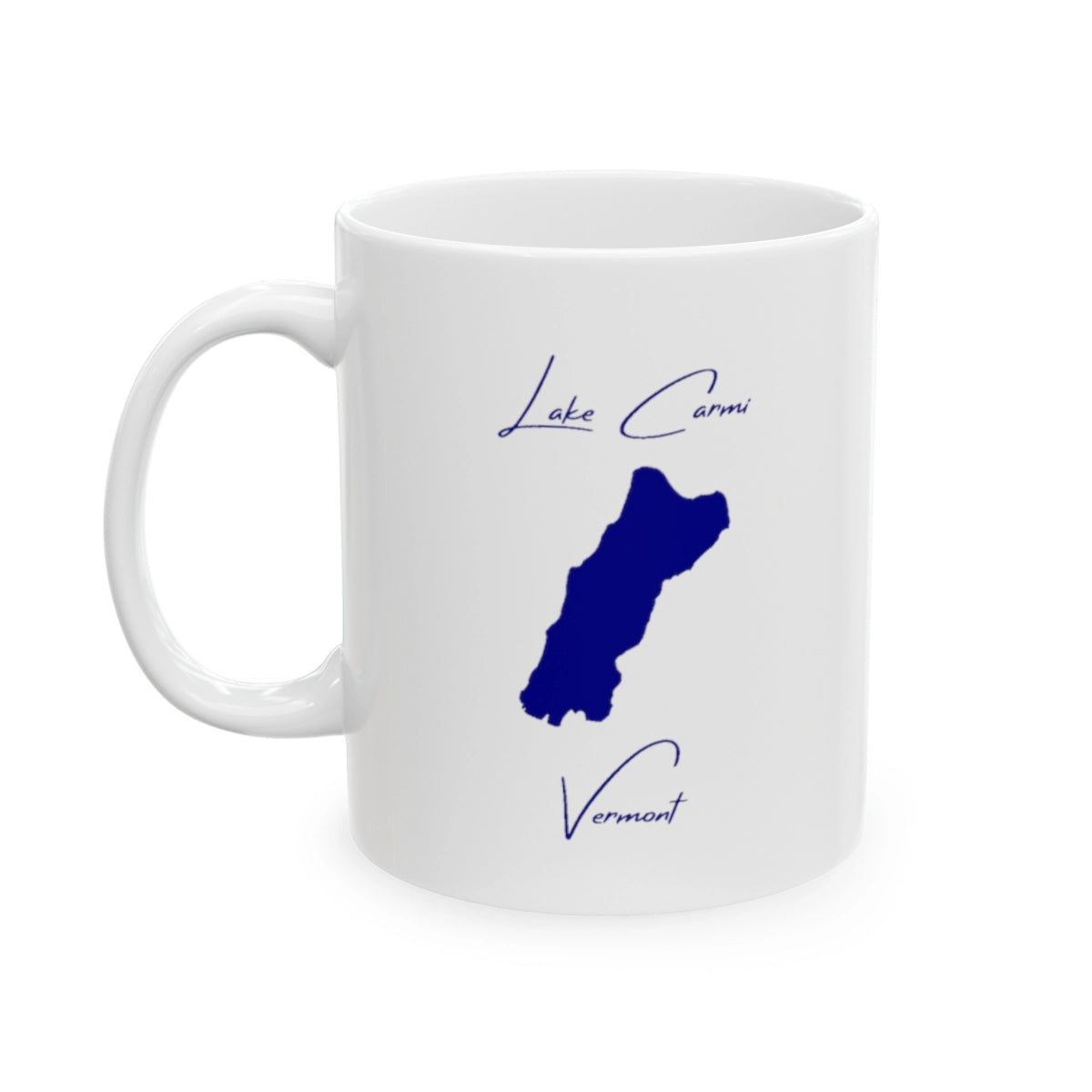 Vermont  Lake  Carmi  Ceramic  Mug  other  position  view  from  left  11oz.webp