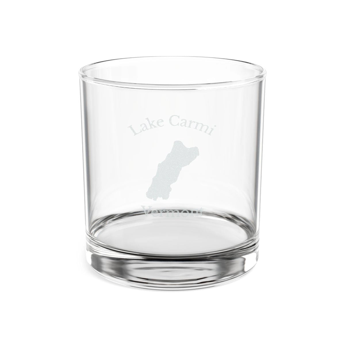 Vermont  Lake  Carmi  Engraved  Whiskey  Glass  other  position  view  from  front  10.5oz.webp