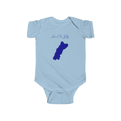 Vermont  Lake  Carmi  Onesie  front  position  view  from  front  light  blue.webp