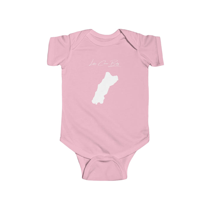 Vermont  Lake  Carmi  Onesie  front  position  view  from  front  pink.webp