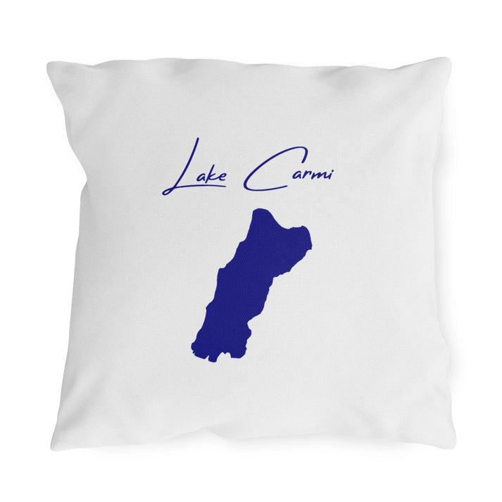 Vermont  Lake  Carmi  Outdoor  Pillow  front  position  view  from  front  18  x  18.webp