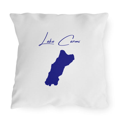Vermont  Lake  Carmi  Outdoor  Pillow  front  position  view  from  front  20  x  20.webp