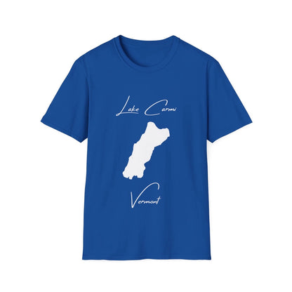 Vermont  Lake  Carmi  T-shirt  front  position  view  from  front  royal.webp