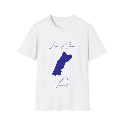 Vermont  Lake  Carmi  T-shirt  front  position  view  from  front  white.webp