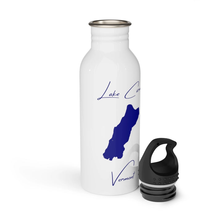 Vermont  Lake  Carmi  Water  bottle  other  position  view  from  open  white.webp