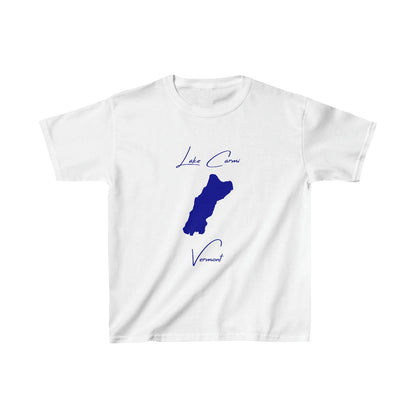 Vermont  Lake  Carmi  Youth  T-shirt  front  position  view  from  front  white.webp