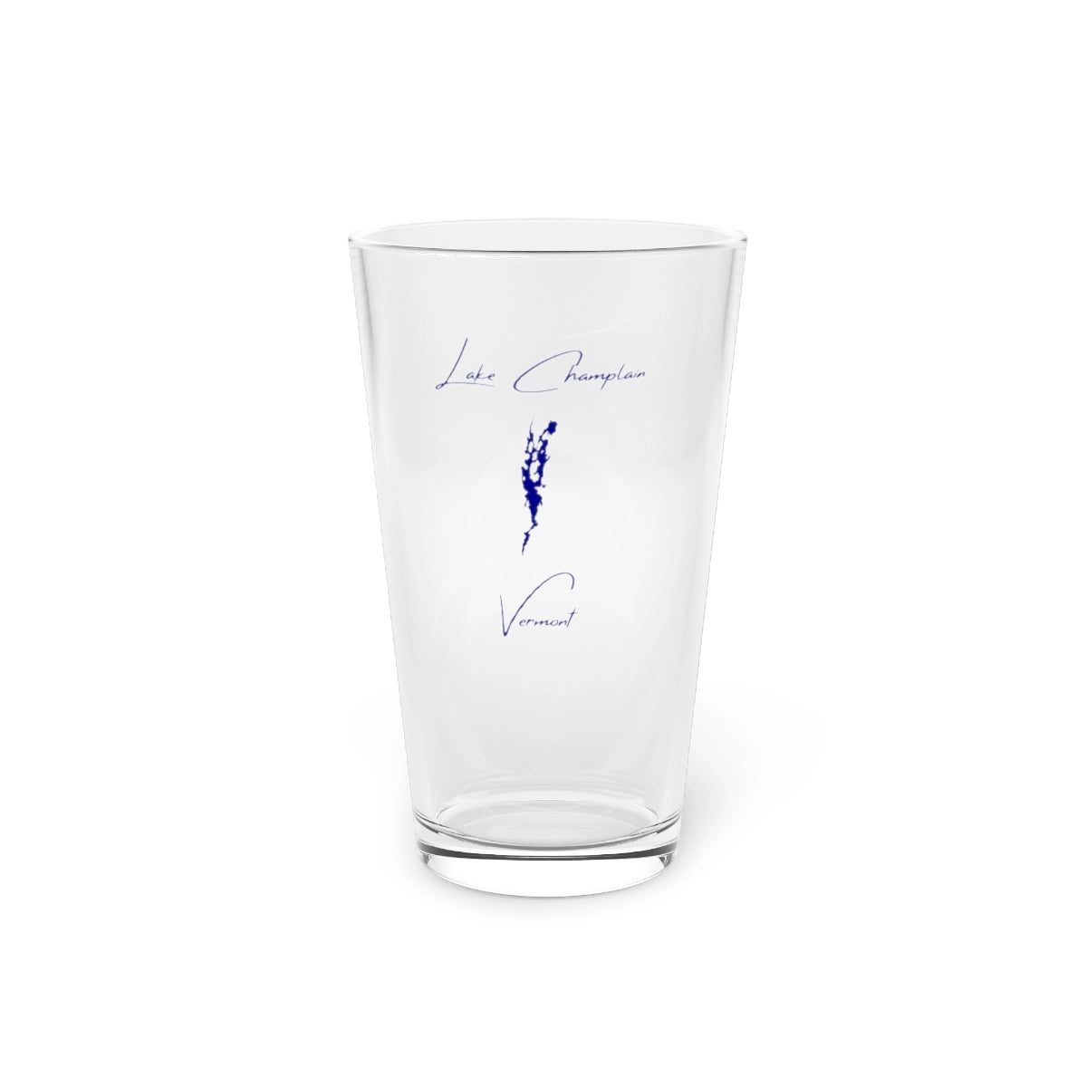 Vermont  Lake  Champlain  16oz  Pint  Glass  front  position  view  from  front  16oz.webp