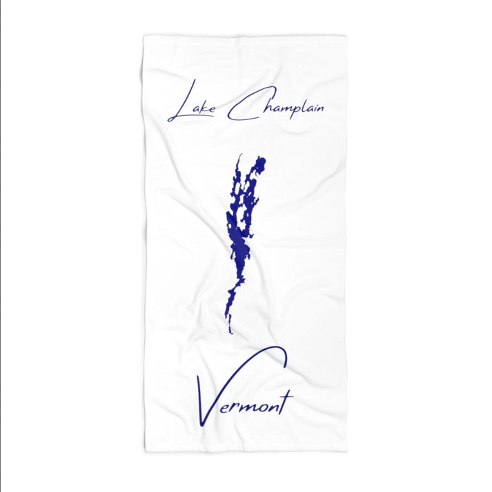 Vermont  Lake  Champlain  Beach  Towel  front  position  view  from  front  36  x  72.webp