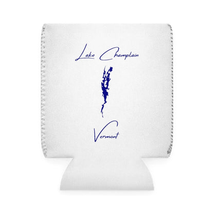 Vermont  Lake  Champlain  Can  Koozie  front  position  view  from  front-1  white.webp
