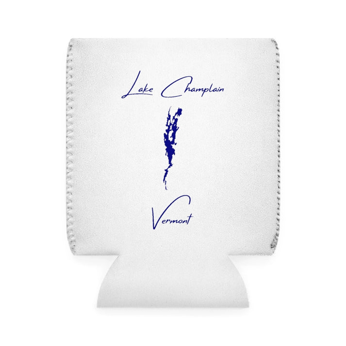 Vermont  Lake  Champlain  Can  Koozie  front  position  view  from  front-1  white.webp