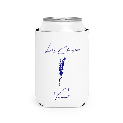 Vermont  Lake  Champlain  Can  Koozie  front  position  view  from  front-2  white.webp