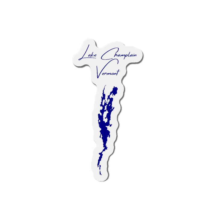 Vermont  Lake  Champlain  Die  Cut  Magnet  front  position  view  from  front  4  x  4.webp