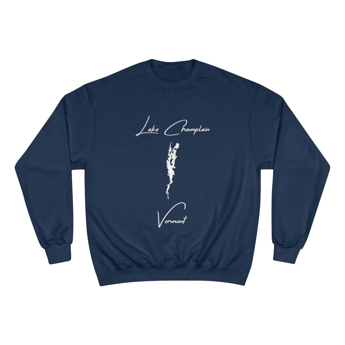 Vermont  Lake  Champlain  Sweatshirt  front  position  view  from  front  navy.webp