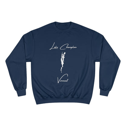 Vermont  Lake  Champlain  Sweatshirt  front  position  view  from  front  navy.webp