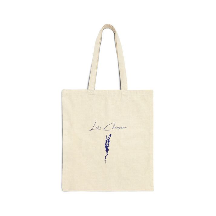 Vermont  Lake  Champlain  Tote  Bag  front  position  view  from  front  15  x  16.webp