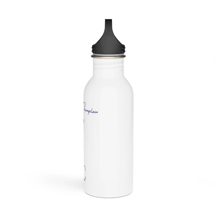 Vermont  Lake  Champlain  Water  bottle  other  position  view  from  right  white.webp