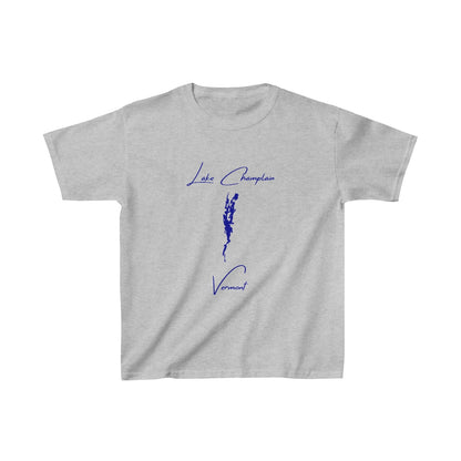 Vermont  Lake  Champlain  Youth  T-shirt  front  position  view  from  front  sport  grey.webp