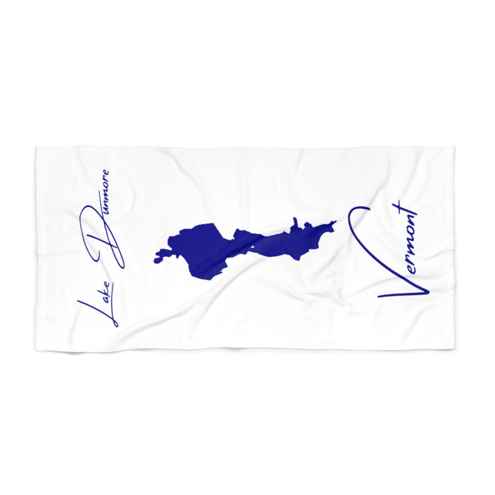 Vermont Lake Dunmore Beach Towel front position view from front 36" x 72"