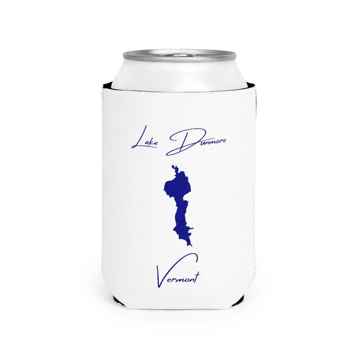 Vermont  Lake  Dunmore  Can  Koozie  front  position  view  from  front-2  white.webp