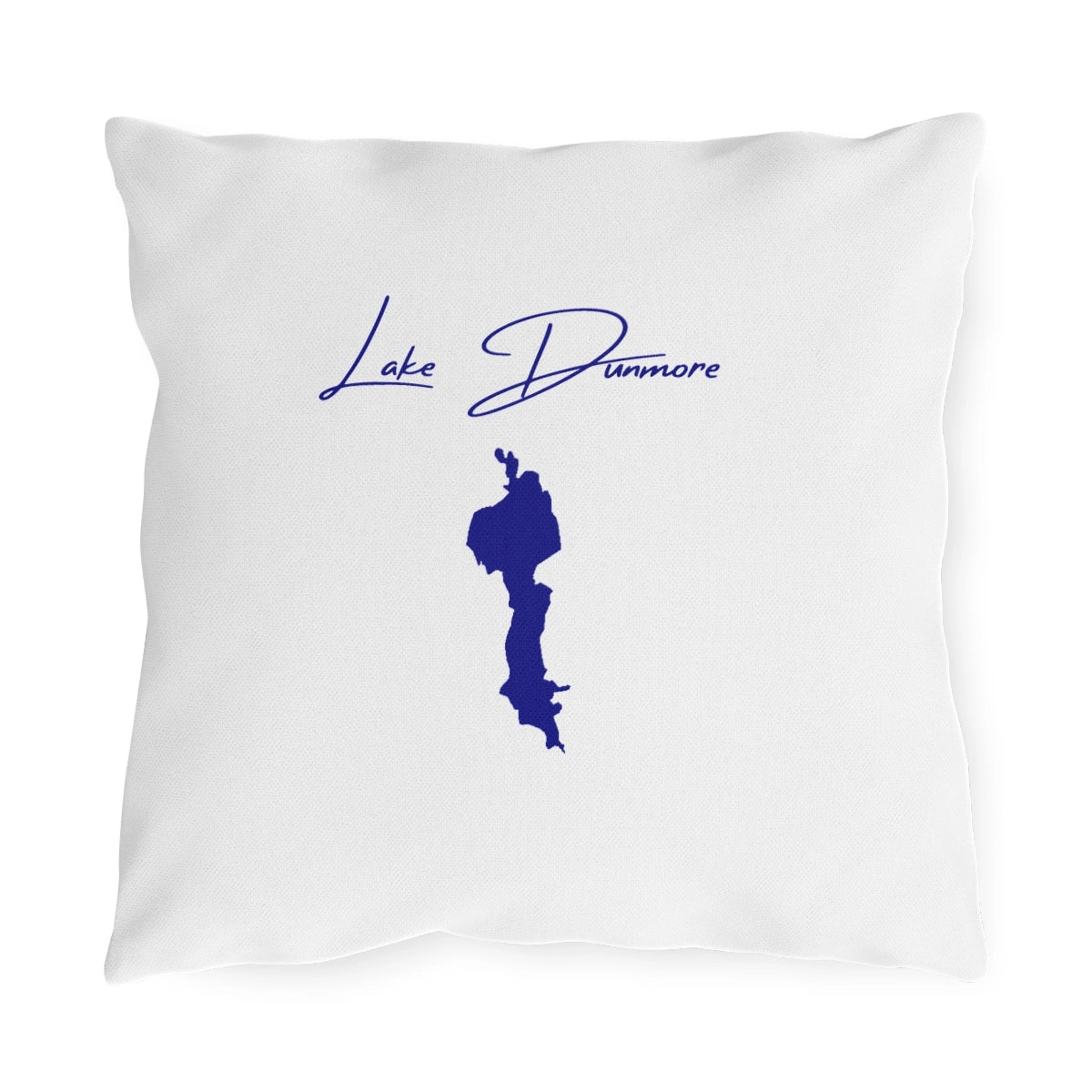 Vermont  Lake  Dunmore  Outdoor  Pillow  front  position  view  from  front  16  x  16.webp