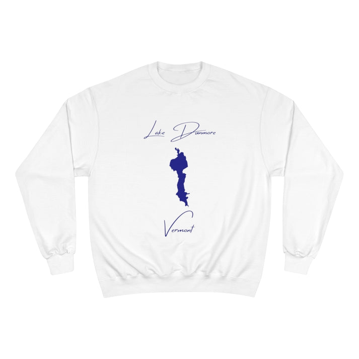 Vermont  Lake  Dunmore  Sweatshirt  front  position  view  from  front  white.webp