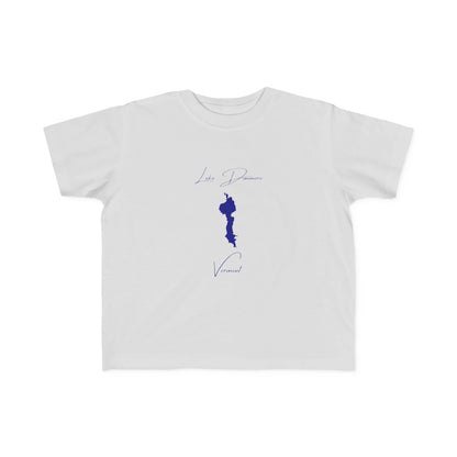 Vermont  Lake  Dunmore  Toddler  T-shirt  front  position  view  from  front  silver.webp