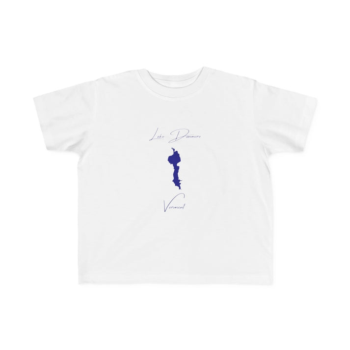 Vermont  Lake  Dunmore  Toddler  T-shirt  front  position  view  from  front  white.webp
