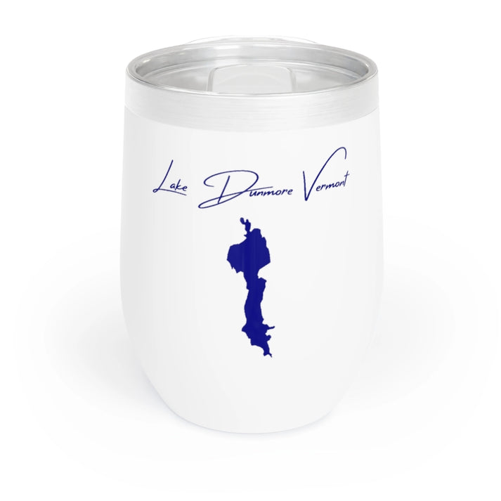Vermont  Lake  Dunmore  Wine  Tumbler  front  position  view  from  front  white.webp