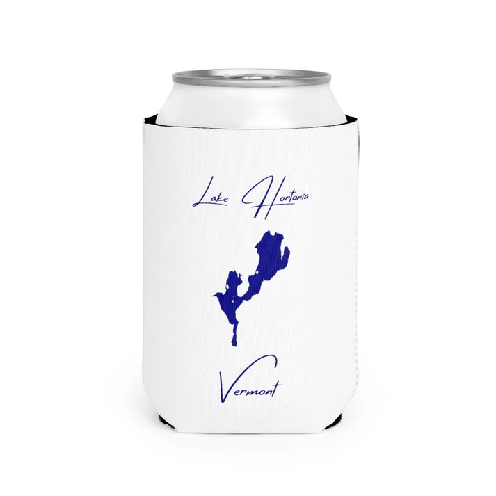 Vermont  Lake  Hortonia  Can  Koozie  front  position  view  from  front-2  white.webp