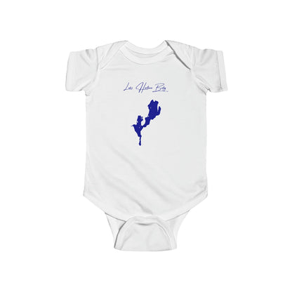 Vermont  Lake  Hortonia  Onesie  front  position  view  from  front  white.webp