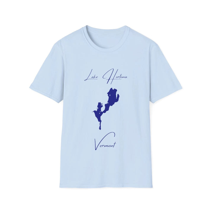 Vermont  Lake  Hortonia  T-shirt  front  position  view  from  front  light  blue.webp