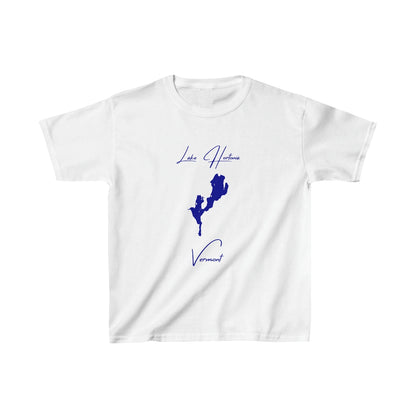 Vermont  Lake  Hortonia  Youth  T-shirt  front  position  view  from  front  white.webp