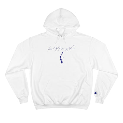Vermont  Lake  Memphremagog  Hoodie  front  position  view  from  front  white.webp