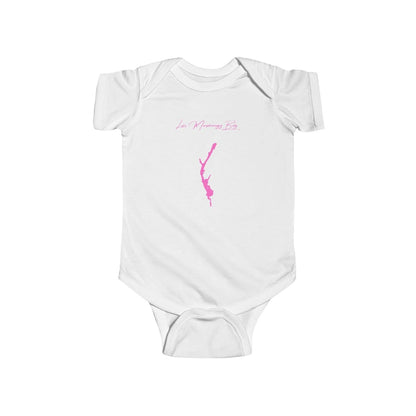 Vermont  Lake  Memphremagog  Onesie  front  position  view  from  front  white.webp